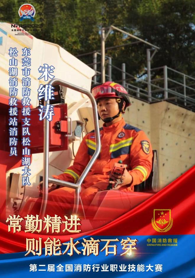 第二届全国消防行业职业技能大赛广东参赛选手风采录(图11)