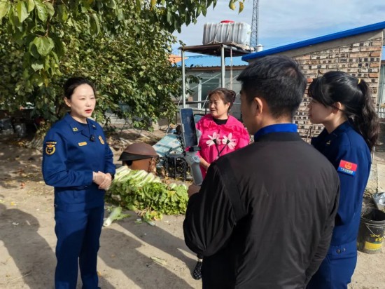 白城市消防救援支队开展农村消防安全直播宣传活动(图2)