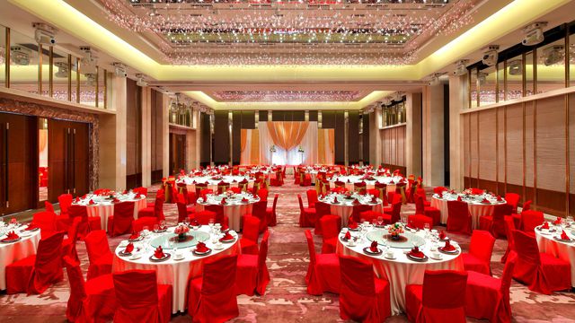 陕西宴会厅装修设计西安宴会厅装修施工咸阳设计(图3)