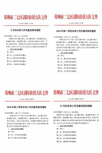 郑州二七消防2024年度政治工作亮点回眸(图4)