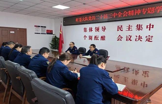 回眸启新思 笃行向未来旺苍县消防救援大队2024年度工作综述(图2)