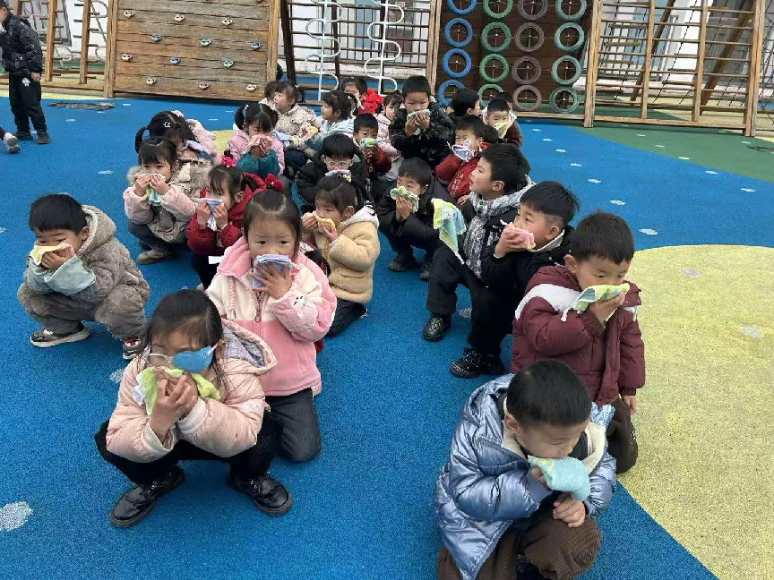2024-2025乐安县古城幼儿园消防演习活动(图3)