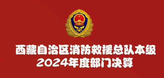 西藏自治区消防救援总队本级2024年度部门决算公开(图1)