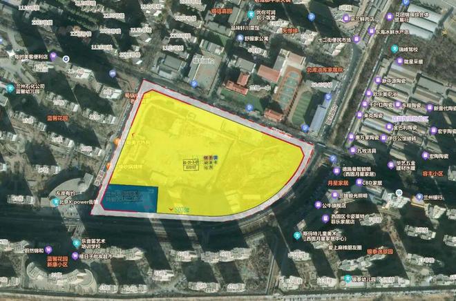 公园变住宅？兰州西固将新增一个百亩优质学区项目！(图2)