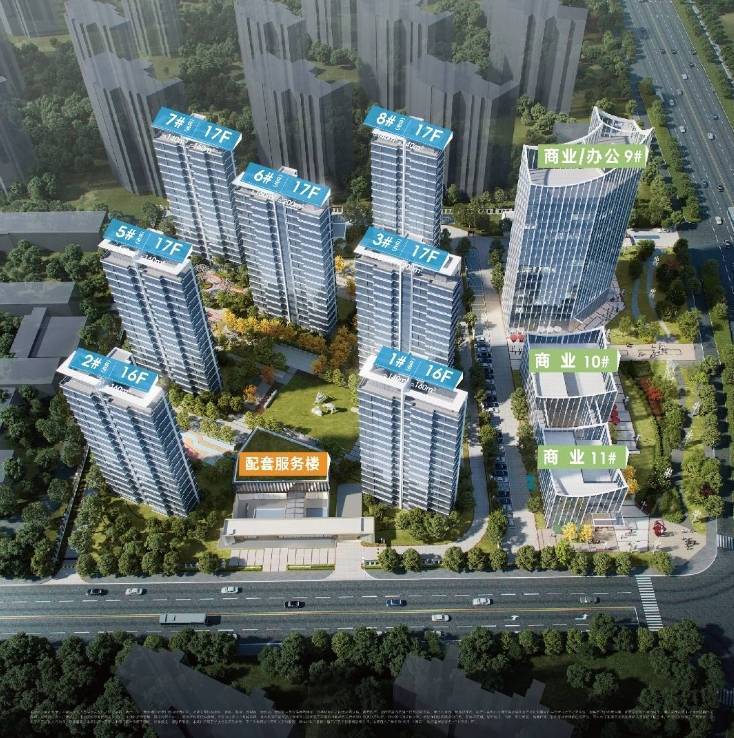 名邦上河印售楼部：合肥住宅王炸登场改写合肥人居认知(图3)