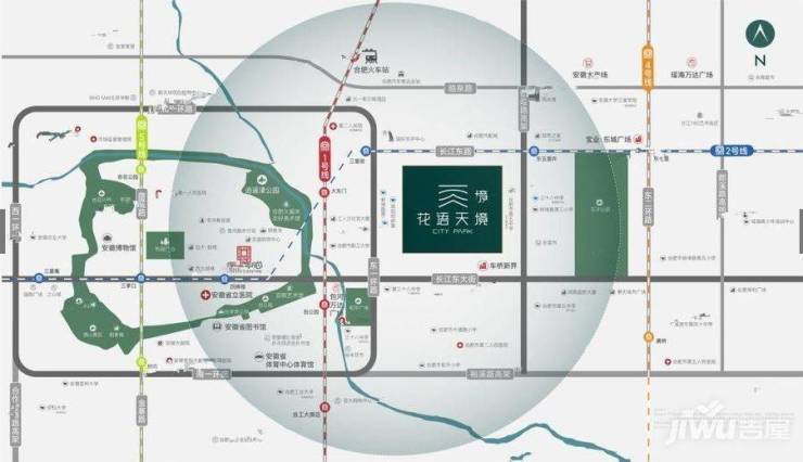 中国铁建花语天境【合肥降价新房限时优惠别错过】(图1)