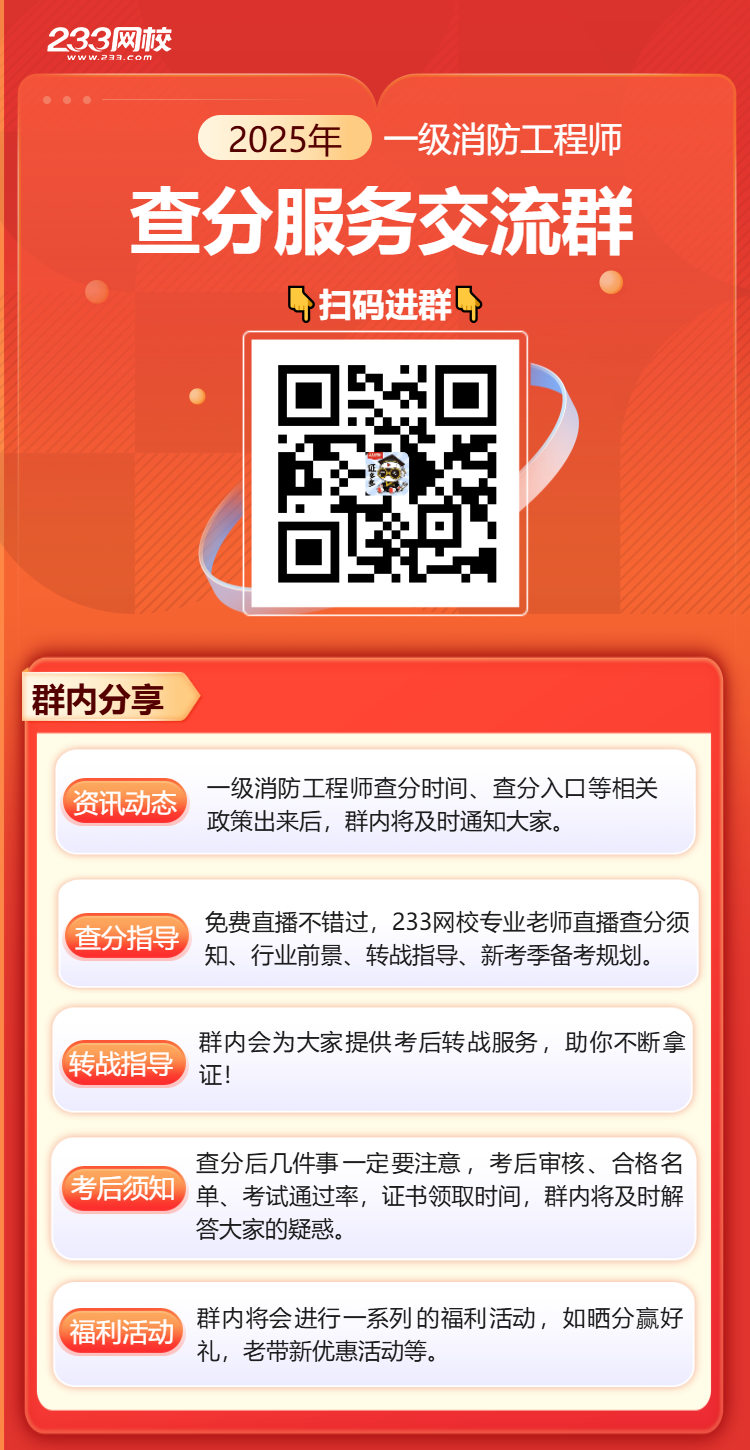 2025年西藏一级消防工程师成绩什么时候公布？在哪里查？(图7)