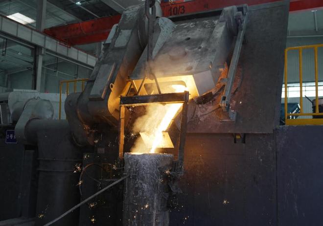 岚县经开区鼎元管业年产5万吨铸件项目正式投产(图1)